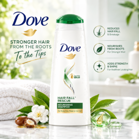Dove Hair Fall Rescue Nourishing Shampoo with Nutri-Serum product image
