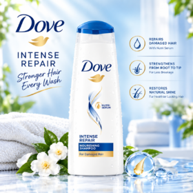 Dove Intense Repair Nourishing Shampoo with Nutri-Serum product image