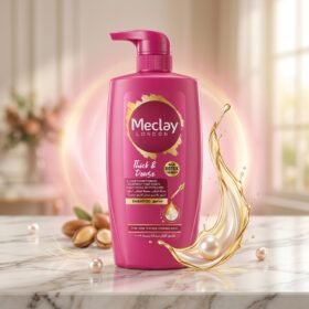 Meclay London Shampoo bottle large 660ml family size pack for hair care