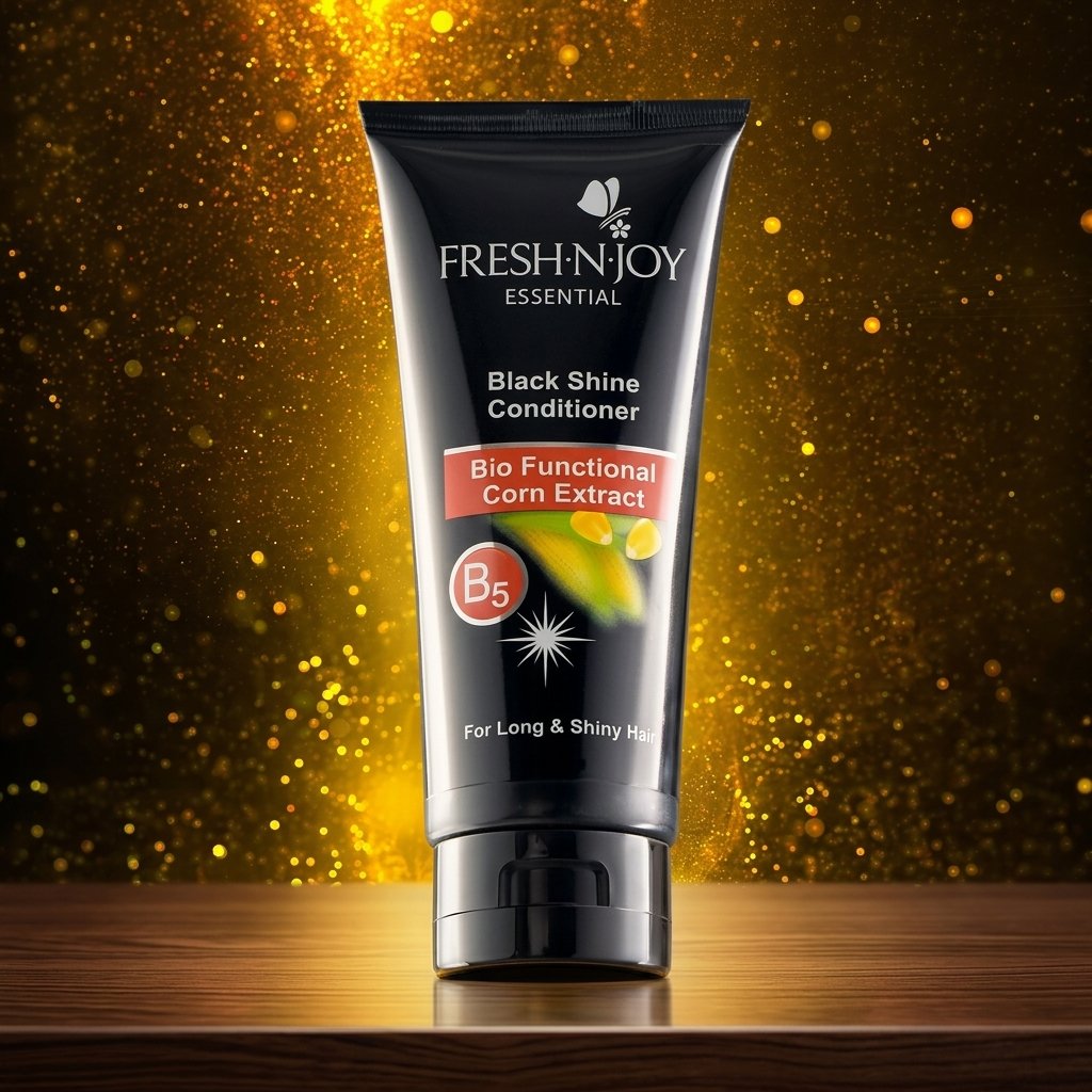 Fresh N Joy Essential Black Shine Conditioner