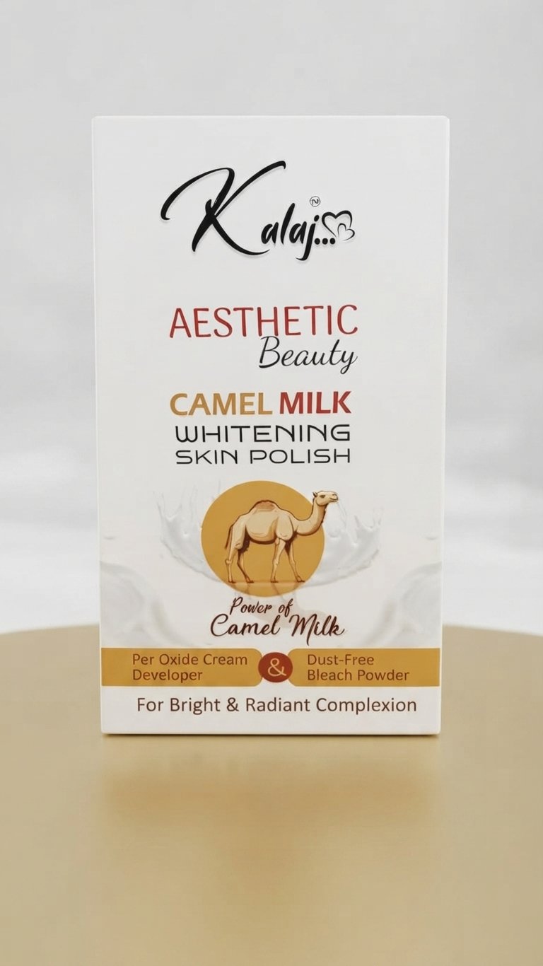 Kalajis Aesthetic Beauty Camel Milk Whitening Skin Polish