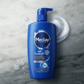 Meclay London Anti Dandruff Shampoo with Hexa Active Complex large 660ml bottle