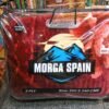 Morga Spain standard quality 2 ply heavy winter blanket in maroon red size 200x240cm