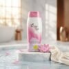 Fiabna White Spa Extra Whitening Lotion 200ml white and pink bottle on a marble podium — Chaudhary Superstore