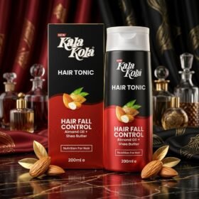 Kala Kola Hair Tonic with Almond Oil and Shea Butter 200ml bottle and box — Chaudhary Superstore