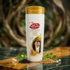 Lifebuoy Naturally Silky Shampoo 90ml bottle on a luxury wooden board with natural ingredients from Chaudhary Superstore