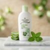 Natural Face Aloe Vera & Mint Classic Hydration Lotion 100ml white bottle on marble podium — Chaudhary Superstore