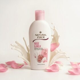Natural Face Rose & Milk Whitening Plus Sun Care Lotion 100ml white bottle with pink cap — Chaudhary Superstore