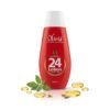 Olivia 24 Lotion Normal Skin 250ml red bottle with white flip-top cap on white background — Chaudhary Superstore