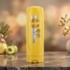 Sunsilk Silky Smooth Conditioner 180ml yellow bottle displayed on a luxury marble surface with botanical accents by Chaudhary Superstore