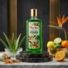 Swiss Miss Nourishing Body Wash Sensation Aloe Vera & Citrus 440ml bottle on luxury studio podium from Chaudhary Superstore