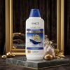 Vincé Sulfate Free Whitening Shower Gel With Vitamin C 300ml bottle on green marble studio podium from Chaudhary Superstore
